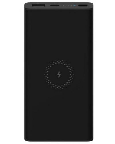 Портативна батерия Xiaomi - Mi 10W Wireless, 10000 mAh, черна - 1