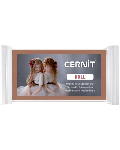 Полимерна глина Cernit Doll - Карамел, 500 g - 1