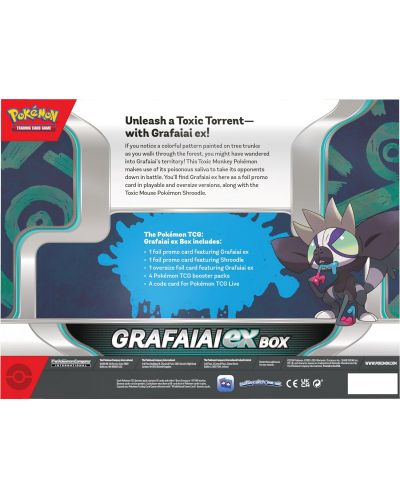 Pokemon TCG: Grafaiai Ex Box - 2