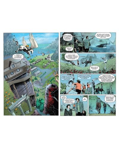 Похитителят на мълнии (Пърси Джаксън и боговете на Олимп 1) – романът в комикси - 3