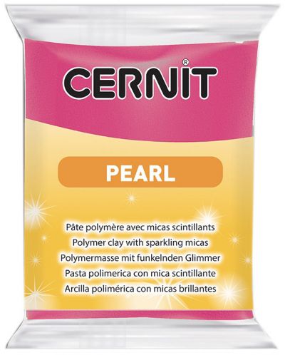Полимерна глина Cernit Pearl - Магента, 56 g - 1