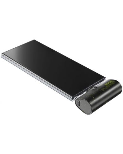 Портативна батерия Cellularline - Plugger, 5000 mAh, черна - 5
