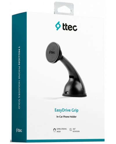 Поставка за кола ttec - EasyDrive Grip, черна - 2
