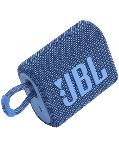Портативна колонка JBL - Go 3 Eco, синя - 2