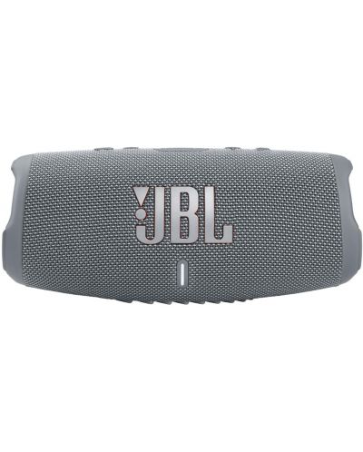Портативна колонка JBL - Charge 5, сива - 1