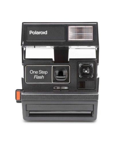Моментален фотоапарат Polaroid 600 Square, черен - 1