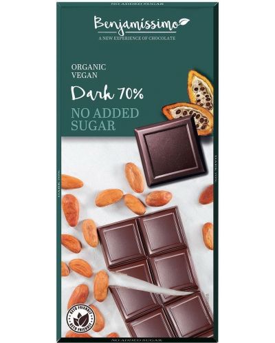 Подаръчен комплект No Added Sugar Chocolate Selection, 6 броя, Benjamissimo - 6