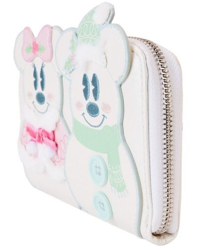 Портмоне Loungefly Disney: Mickey Mouse - Minnie Mouse (Pastel Snowman) - 2