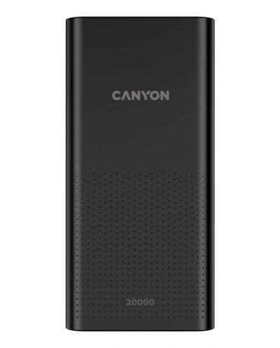 Портативна батерия Canyon - PB-2001, 20000 mAh, черна - 1