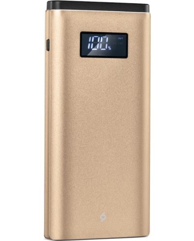 Портативна батерия ttec - AlumiSlim QC 3.0, 10000 mAh, златиста - 2