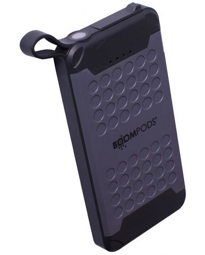 Портативна батерия Boompods - Powerboom X, 10000 mAh, сива - 1