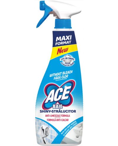 Почистващ препарат за баня ACE - Bathroom, 750 ml - 1
