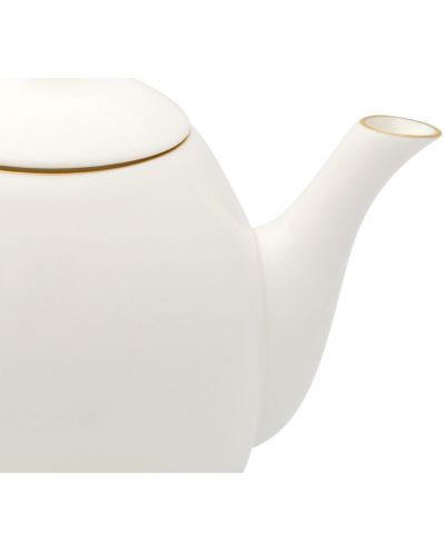 Порцеланов сет за чай Bredemeijer - Canterbury, 1.2 L, 3 части, бял - 6