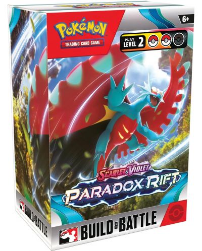 Pokеmon TCG: Scarlet & Violet 4 Paradox Rift Build and Battle Box - 1
