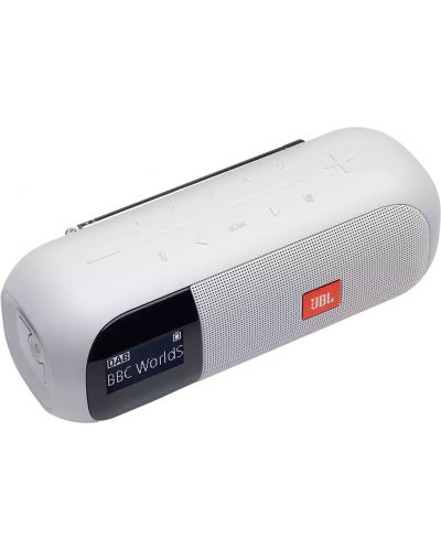 Портативна колонка JBL - Tuner 2, бяла - 6