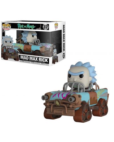 Фигура Funko Pop! Rides: Rick and Morty - Mad Max Rick, #37 - 2