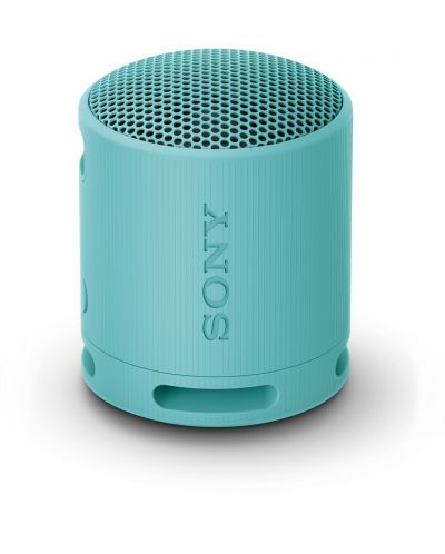 Портативна колонка Sony - SRS-XB100, синя - 1