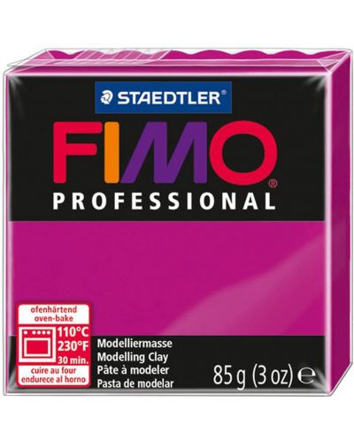Полимерна глина Staedtler Fimo Prof,85g,магента210 - 1