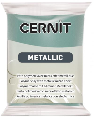Полимерна глина Cernit Metallic - Тюркоаз, 56 g - 1
