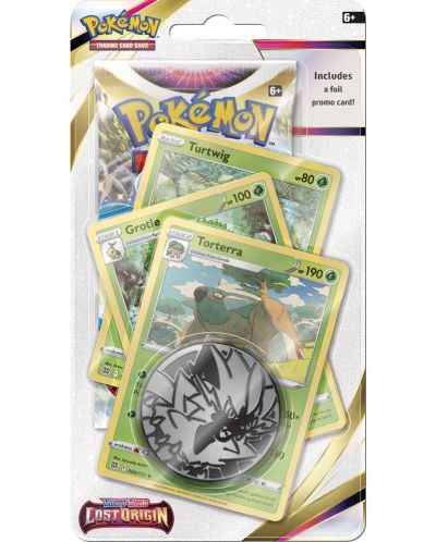 Pokemon TCG: Sword & Shield Lost Origin - Premium Checklane Blister - Torterra - 1