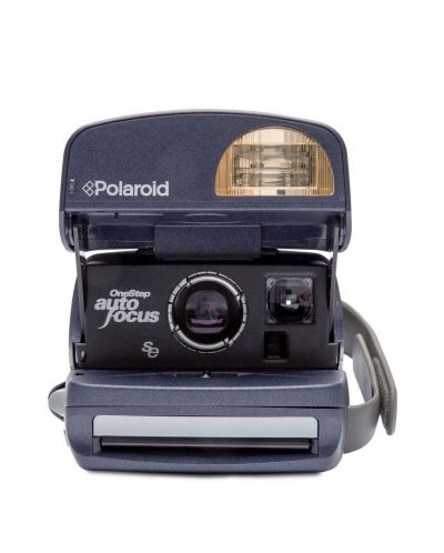 Моментален фотоапарат Polaroid Originals 600 - Round, син