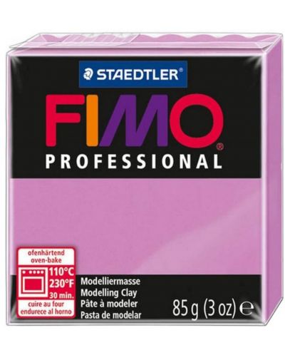Полимерна глина Staedtler - Fimo Professional, лавандула, 85 g - 1