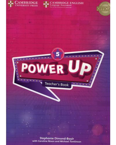 Power Up Level 5 Teacher's Book / Английски език - ниво 5: Книга за учителя - 1