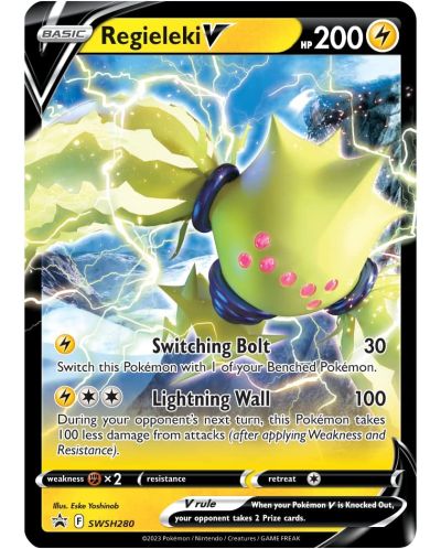 Pokemon TCG: Crown Zenith V Box - Regieleki  - 4