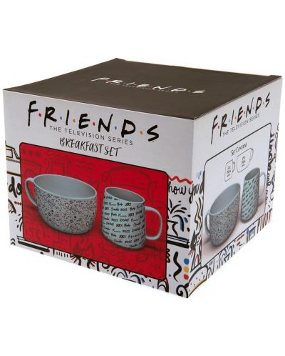 Подаръчен комплект ABYstyle Television: Friends - Doodle - 4