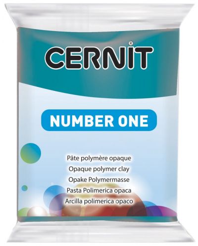 Полимерна глина Cernit №1 - Лилава pervenche, 56 g - 1