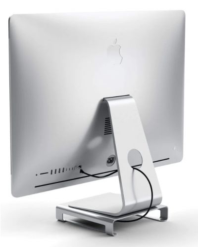 Поставка и хъб Satechi - Aluminum, за iMac, сребрист - 4