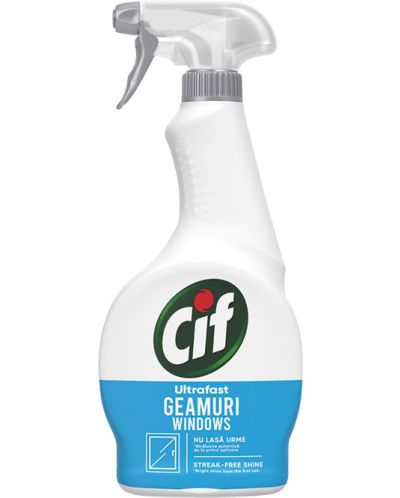 Почистващ спрей за прозорци Cif - Spring Fresh, 500 ml - 1