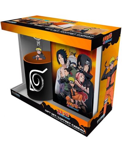 Подаръчен комплект ABYstyle Animation: Naruto Shippuden - Naruto - 1