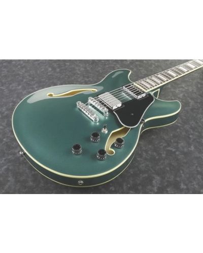 Полу-акустична китара Ibanez - AS73, Olive Metallic - 3