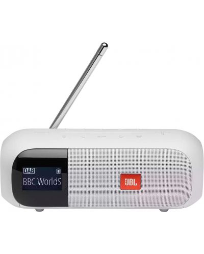 Портативна колонка JBL - Tuner 2, бяла - 2