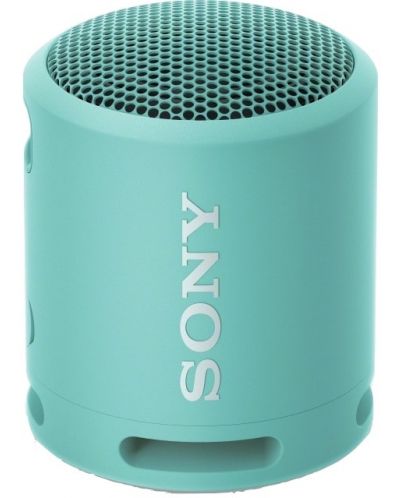Портативна колонка Sony - SRS-XB13, водоустойчива, тюркоаз - 1