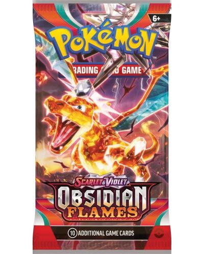 Pokemon TCG: Scarlet & Violet 3 Obsidian Flames Booster - 1