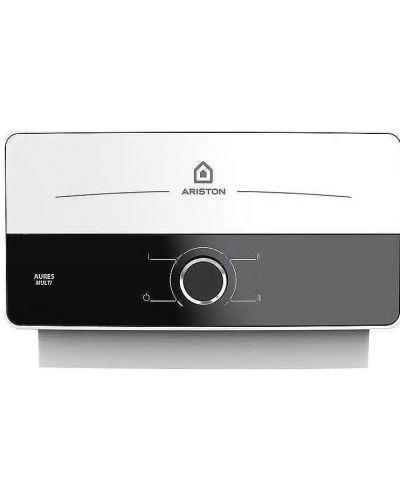 Aures Multi Проточен бойлер Ariston - Aures Multi 5, 5000W, черен/бял | Ozone.bg