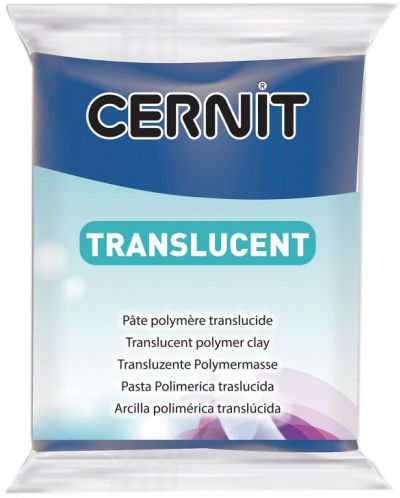 Полимерна глина Cernit Translucent - Сапфир, 56 g - 1