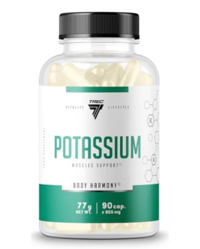 Potassium, 90 капсули, Trec Nutrition - 1