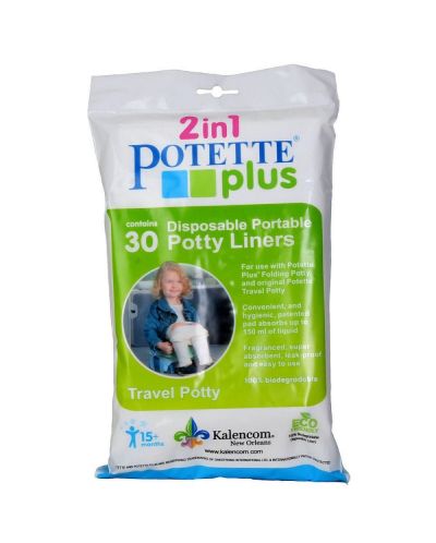 Potette Potette Plus абсорбиращи торбички за гърне за еднократна употреба - 30 броя/оп.