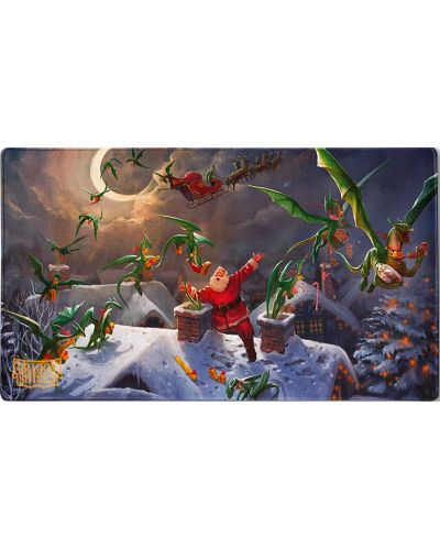 Подложка за игри с карти Dragon Shield Playmat, Christmas 2023 - 1