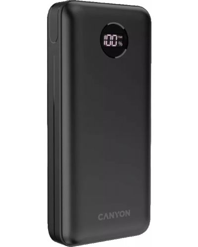 Портативна батерия Canyon - PB-2002, 20000 mAh, черна - 2