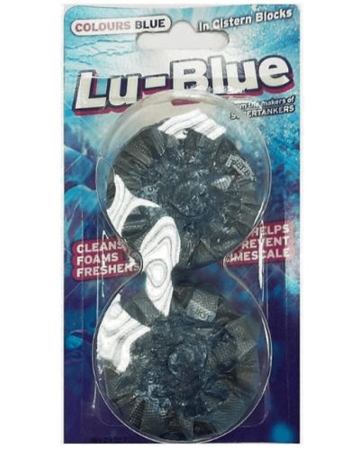 Почистващи таблетки Lu Blue - WC, 2 броя, сини - 1