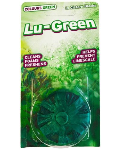 Почистваща таблетка Lu Green - WC, 1 брой, зелена - 1