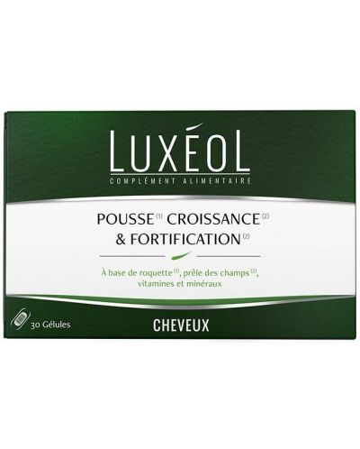 Pousse Croissance Fortification Cheveux За растеж и укрепване на косата, 30 капсули, Luxéol - 1