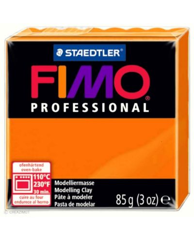 Полимерна глина Staedtler Fimo Prof - 85 g, оранжева - 1