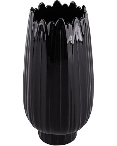 Порцеланова ваза ADS - Черна, 12 х 12 х 24.5 cm - 2