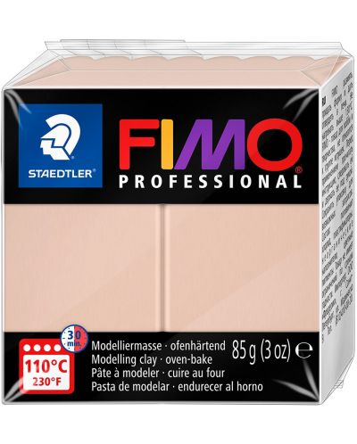 Полимерна глина Staedtler Fimo Prof - 85g, розова - 1