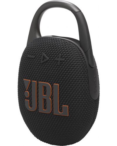 Портативна колонка JBL - Clip 5, черна - 6